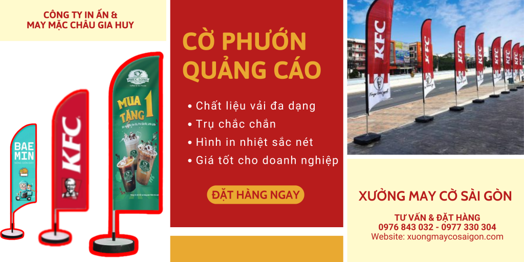cờ phướn quảng cáo